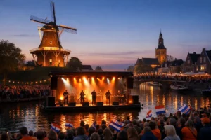 Band uit Friesland sluit Koningsdag in Dokkum af op speciale locatie