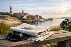 Belang van papieren krant voor eilanden Vlieland en Schiermonnikoog