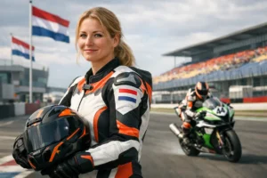 Birgit Scheffer schrijft geschiedenis als eerste Nederlandse deelneemster in WK Superbike