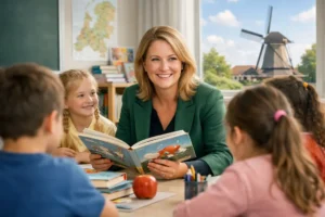 Boekenburgemeester Linda de Haan brengt leesplezier naar scholen