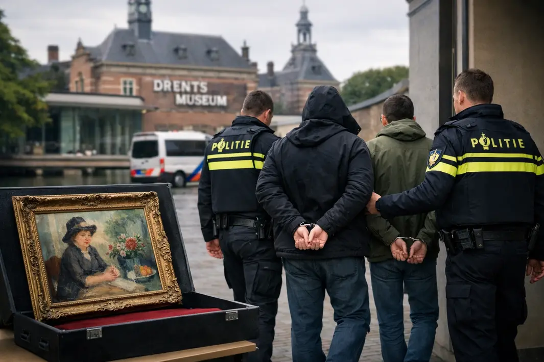Celstraffen geëist voor verdachten van kunstroof in Drents museum