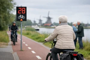 Discussie over snelheidsbeperking elektrische fietsen voor veiligheid ouderen