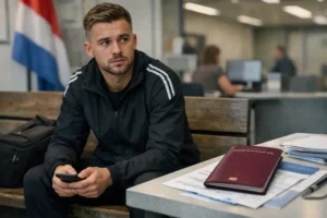 Dylan Vente tijdelijk zonder Nederlands paspoort door administratieve kwestie