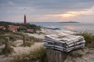 Einde van papieren krantbezorging op Schiermonnikoog en Vlieland zorgt voor onrust