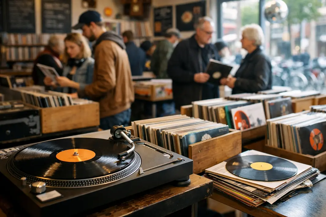 Feestdag voor vinylfans: het jaarlijkse Record Store Day evenement