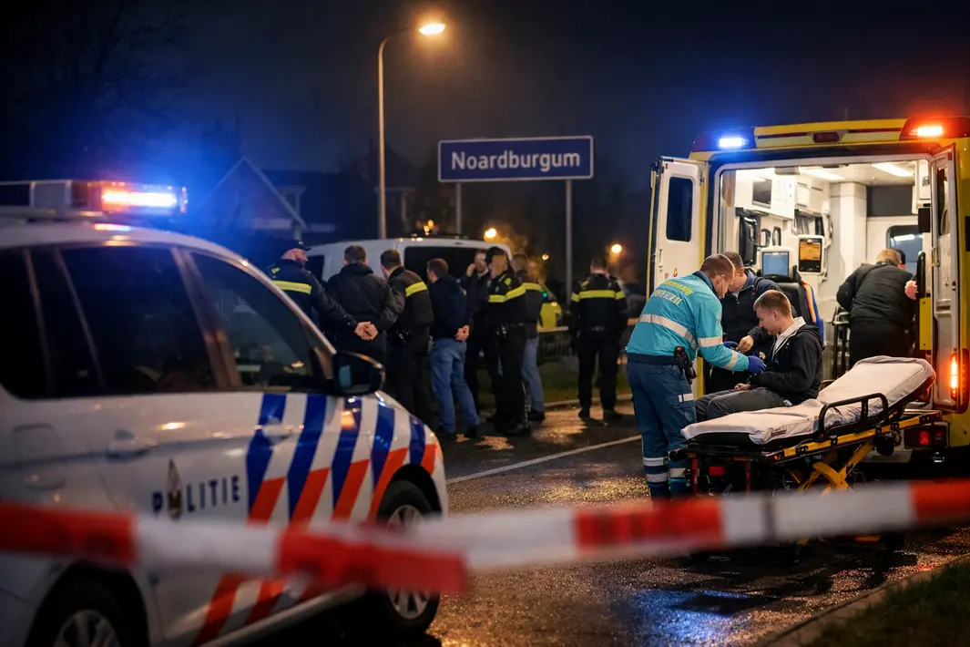 Gewonde minderjarige na steekincident in Noardburgum, acht verdachten opgepakt