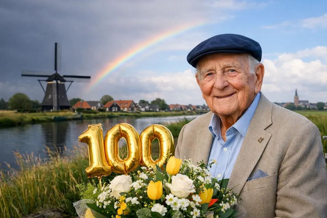 Heine Postma viert bijzondere mijlpaal: 100 jaar geworden