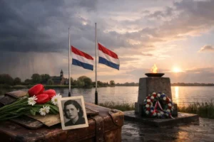 Herdenking 4 mei in Earnewâld met verhaal over onderduikster Flora Engelander-Cohen