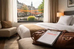 Hotelkamer in Dokkum geannuleerd voor drukke Koningsdagperiode