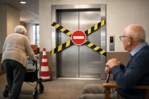 Lift in seniorenflat Sneek blijft lange tijd buiten gebruik