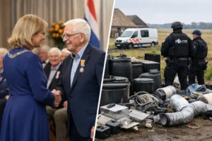 Lintjesregen voor 92 Friezen en opruiming illegale productie in Nij Beets