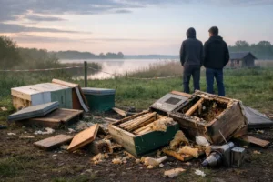 Minderjarige daders melden zich na vernieling bijenkasten in Rohel