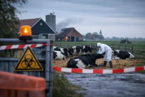 MKZ-uitbraak in Eanjum leidt tot grote impact voor lokale veehouder