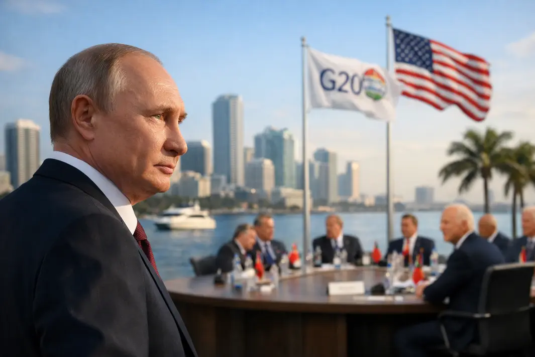 Mogelijke deelname van Poetin aan G20-top in Miami geeft nieuwe wending aan vredesbesprekingen