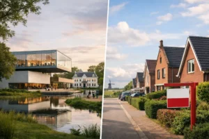 Museumuitbreiding in Oranjewoud en stijging huizenaanbod in Friesland