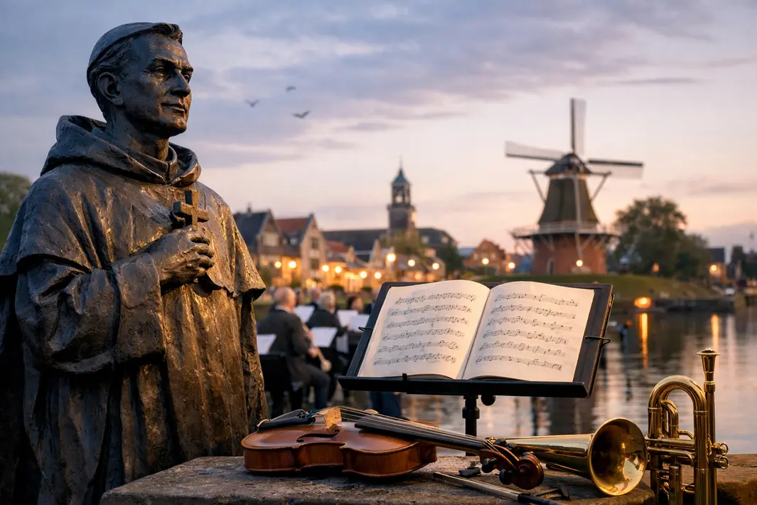 Muzikale eerbetoon aan pater Titus Brandsma in Dokkum