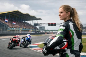 Nederlandse debutante maakt indruk tijdens WK Superbike op TT Circuit