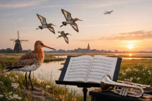 Nieuw fanfarestuk belicht de reis en toekomst van de grutto