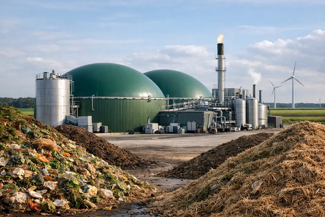 Nieuwe vergister in Heerenveen verwerkt diverse afvalstromen en versterkt duurzame energieproductie