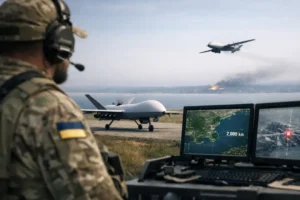 Oekraïense dronefabrikant bereikt wereldrecord met onderscheppingsdrone op 2000 kilometer afstand