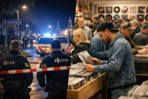 Onrust in Noardburgum na Gewelddadige Incidenten en Drukte in Platenzaken door Record Store Day