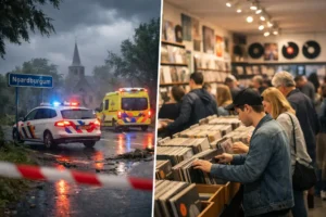 Onrustige situatie in Noardburgum en drukte bij platenzaken door speciale dag