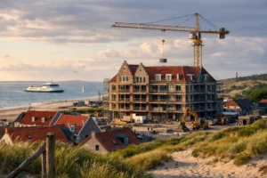 Ontwikkelingen rond herbouw van Hotel de Wadden op Vlieland in volle gang