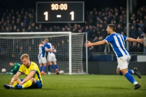 Puntendeling voor SC Cambuur in laatste minuut tegen FC Den Bosch