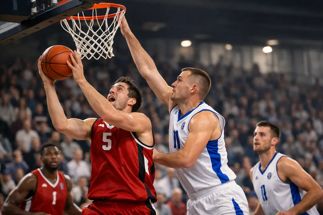 Spannende confrontatie eindigt in nipte nederlaag voor LWD Basket tegen Den Helder Suns