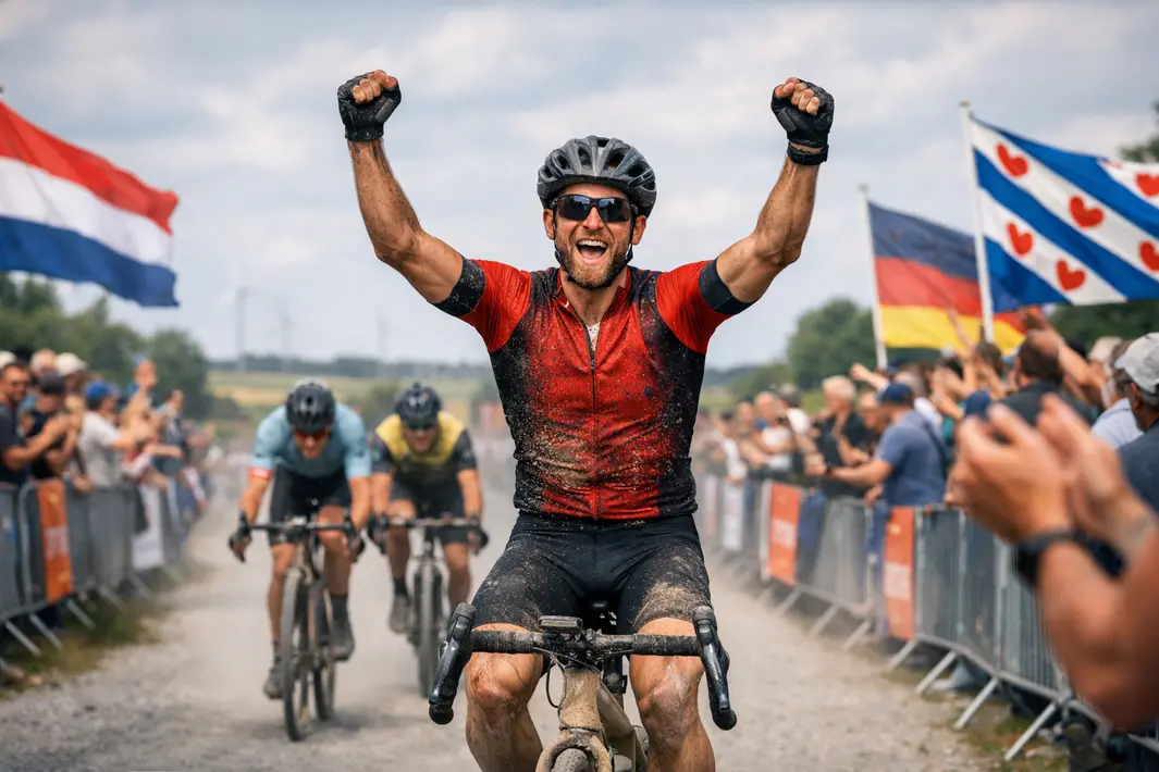 Spannende Gravel One Fifty: overwinning voor Kamiel Notebaert, sterke prestaties uit het noorden