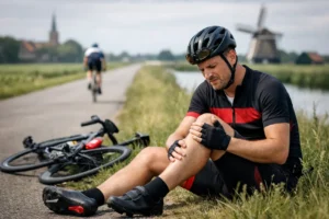 Terugkerende blessure belemmert progressie wielrenner Jelte Krijnsen uit Bolsward