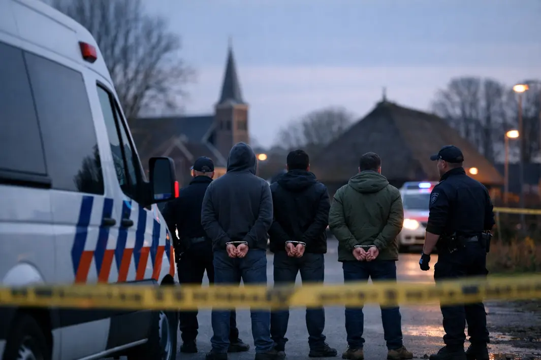 Vier mannen langer vast na steekincident in Noardburgum