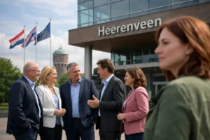 Vijf partijen vormen nieuw college in Heerenveen, Pro blijft buiten raad