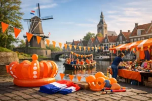 Voorbereidingen en activiteiten in Dokkum rond Koningsdag 2026