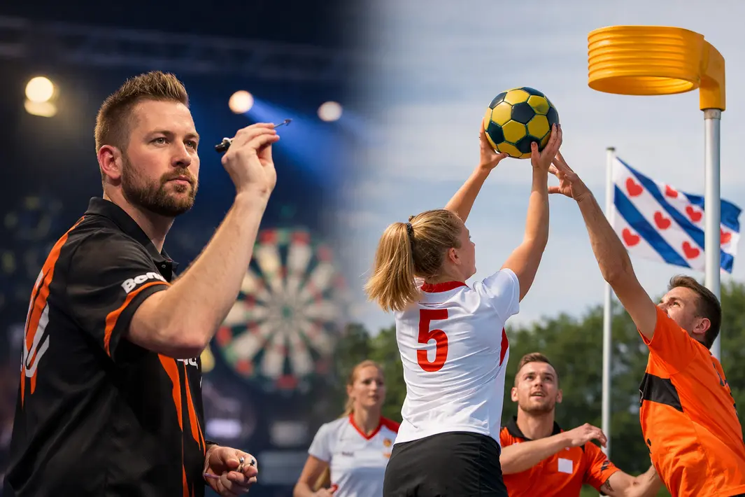 Vooruitgang Noppert in European Darts Grand Prix en WK Korfbal in Friesland