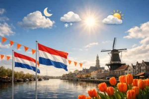 Weersverwachting voor Koningsnacht en Koningsdag: zon en frisse temperaturen