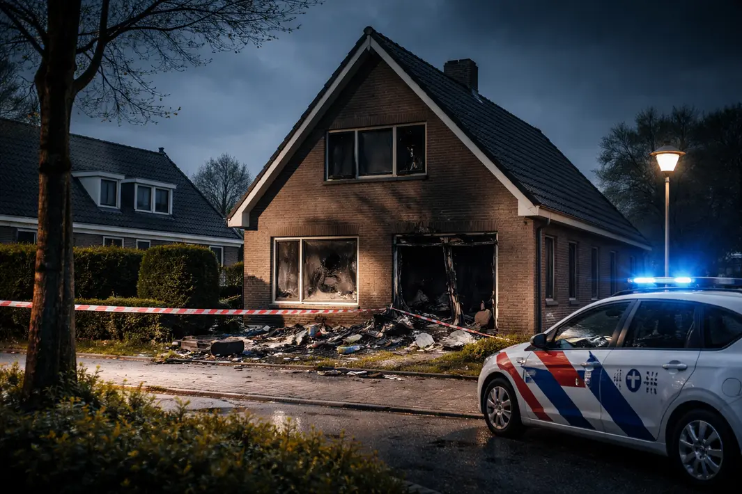 Woning van verdachte steekpartij in Noardburgum beschadigd na wraakactie