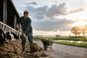 Actief leven op de boerderij voorkomt bankzitten