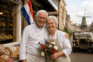 Bakkerspaar viert 60 jaar huwelijk op Bevrijdingsdag
