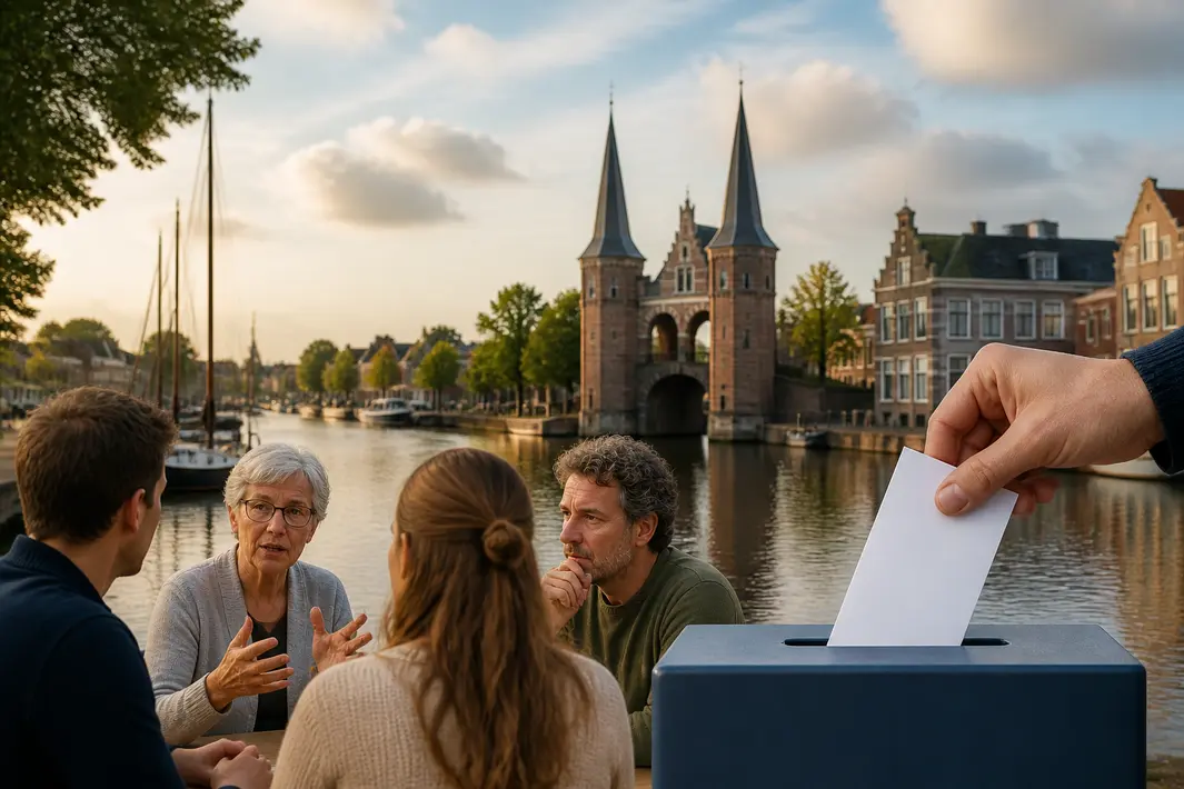 Belang van verantwoordelijkheid in democratie benadrukt tijdens Sneek bijeenkomst