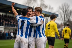 Belangrijke zege voor Olyphia in titelstrijd na winst op Geel Wit