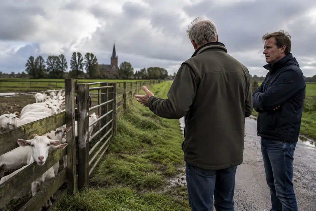 Conflict over geitenhouderij zorgt voor onenigheid in Aldwâld