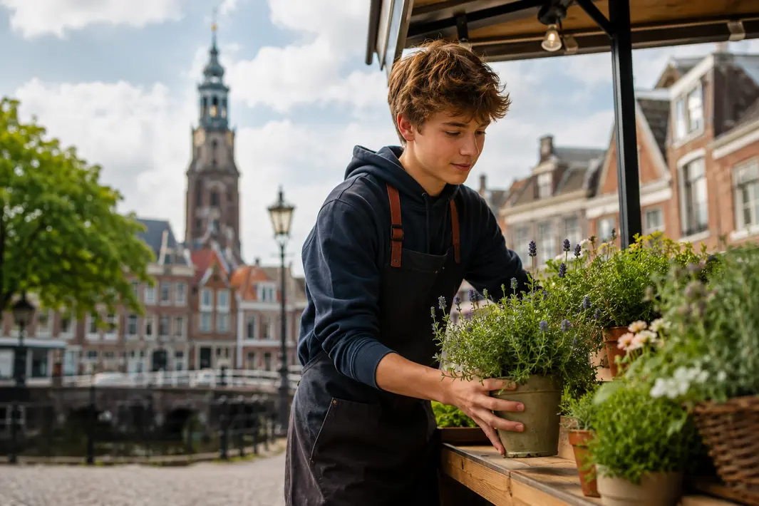 De eerste stap naar eigen inkomen: durf en initiatief op jonge leeftijd