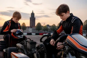 De Toewijding van Twee Jonge Karttalenten uit Leeuwarden aan hun Motorsportcarrière