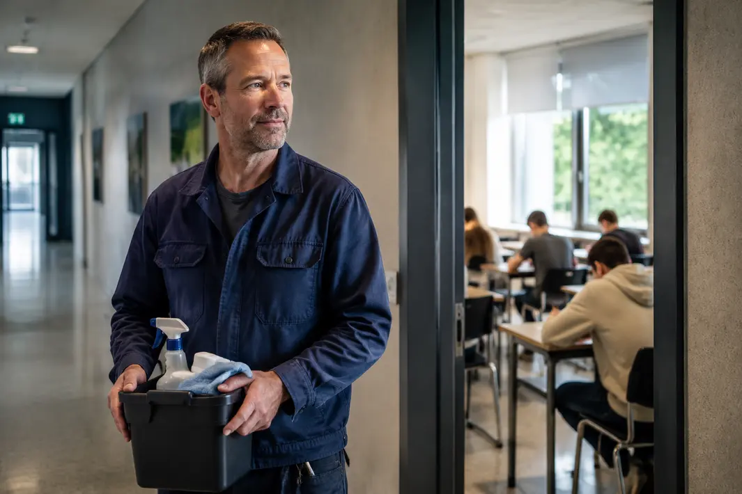 Een blik op de rol van de conciërge tijdens de examendagen