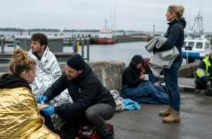 Friese activist vangt gewonden op en wacht op opgepakte opvarenden na Gaza-vlucht