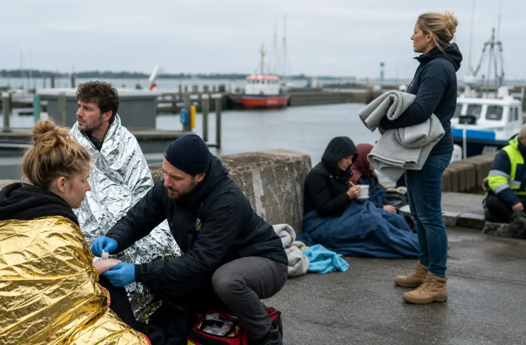 Friese activist vangt gewonden op en wacht op opgepakte opvarenden na Gaza-vlucht