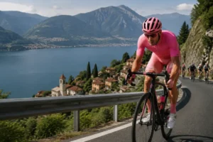 Friese wielrenner koerst vier dagen in roze tijdens grote ronde in Italië
