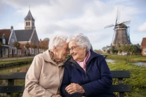 Gerda (94) uit Dronryp vindt na jaren haar ware liefde bij Hilda
