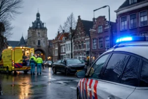 Gewonde bij steekincident en botsing in Leeuwarden